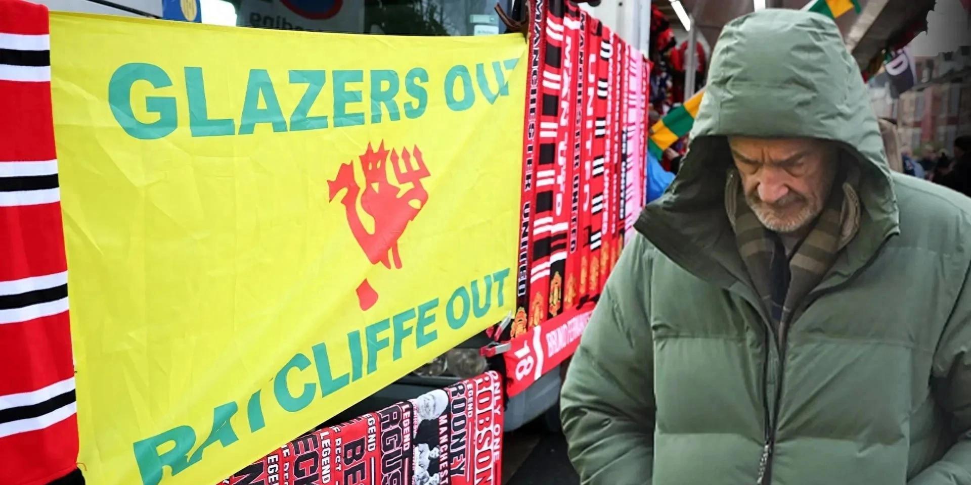 曼联球迷要求亿万富翁拉特克利夫退出俱乐部